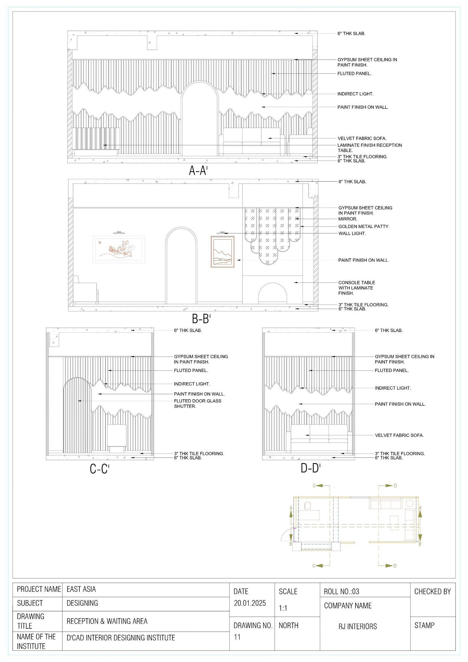 DCAD interior designing institute in mumbai