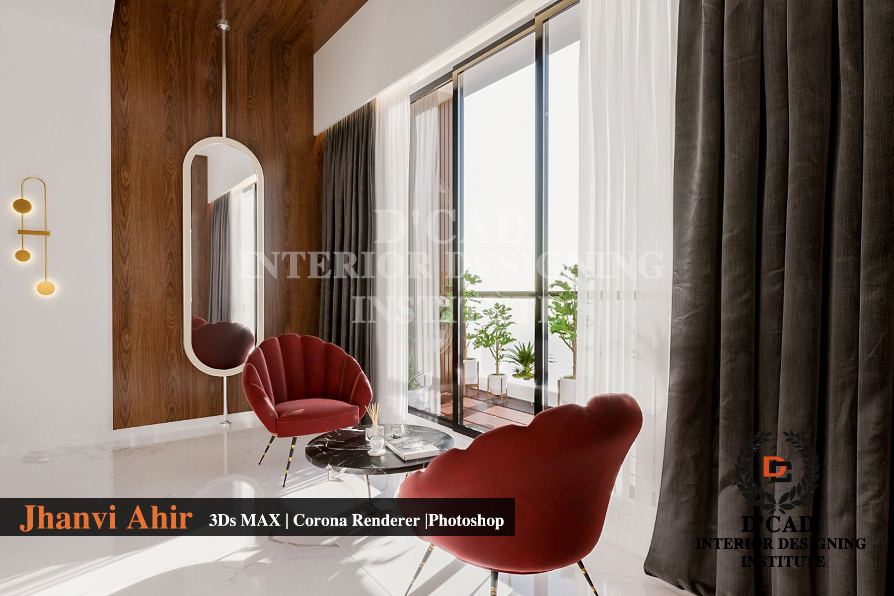 DCAD interior designing institute in mumbai
